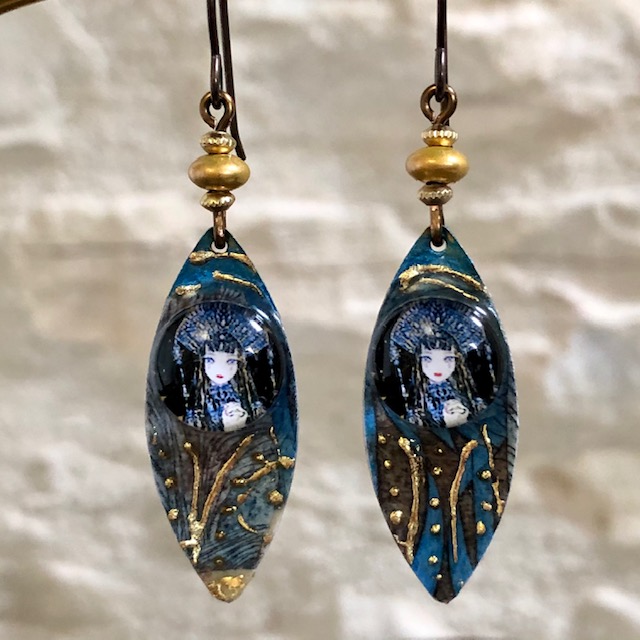 Boucles D'Oreilles Clown Souriant En Alliage Zinc - Bijou Drôle Et Coloré Pour Femmes