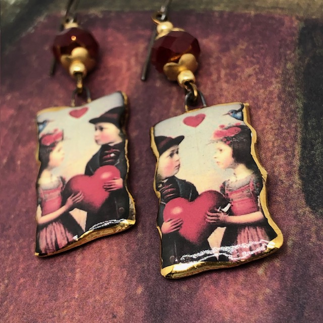 Boucles d'oreilles Sweetheart, Saint-Valentin – Image 4